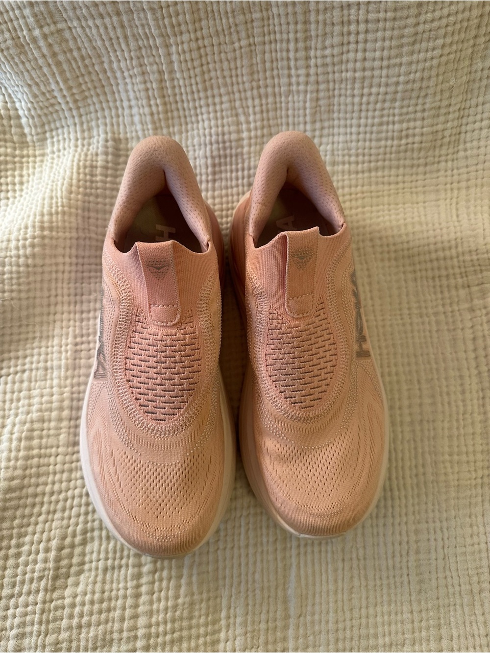 Hoka Women's Slip-On Running Shoes - Blush Pink - Picture 2 of 5